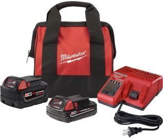Milwaukee M18 18-Volt Lithium-Ion Starter Kit