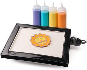 Presto 07080 PanGogh Art Batter Bottles and templates Pancake Griddle