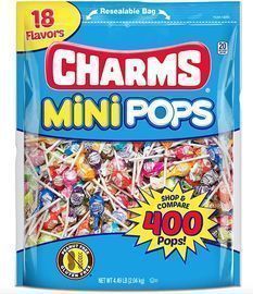 Tootsie Roll Charms Mini Pops 400-Ct.