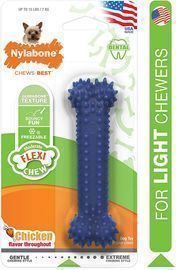 Nylabone Moderate Chew FlexiChew Dental Chew Toy