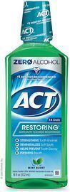 ACT 18oz Restoring Anticavity Fluoride Mint Burst Mouthwash