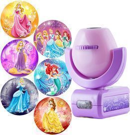 Projectables Disney Princess 6-Image LED Night Light Projector