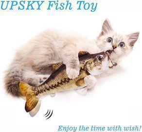 UPSKY Electric Moving Fish Cat Toy