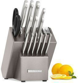 KitchenAid Architect 16pc Forged Stainless Kitchen Knife Block Set