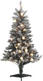 Joyland 4 Foot Flocked Tree w/ Lights