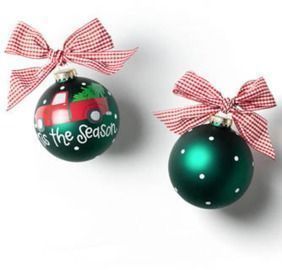 Coton Colors Glass Ornaments