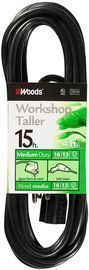 Woods 16' Medium Duty SJTW Extension Cord