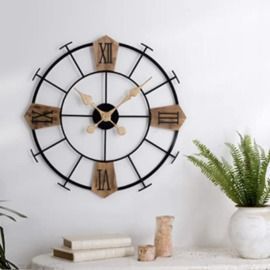 Black 24 Decorative Wall Clock