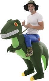 Inflatable Alien Dinosaur T-Rex Costume