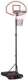 SmileMart Height Adjustable Basketball Hoop System