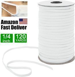 120 Yards Elastic String for Masks, Elastic for Sewing Masks