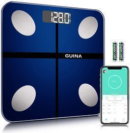 Bluetooth Digital Bathroom Scale with BMI & App