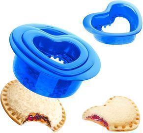 Yumkt Sandwich Cutters Round Heart Sandwich Cutter and Sealers