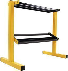 BalanceFrom 2-Tier Easy-Grab Dumbbell Rack