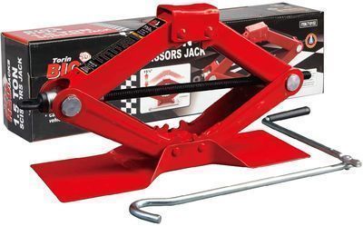 Big Red Torin Steel Scissor Lift Jack Car Kit (3,000 lb Capacity, T10152)