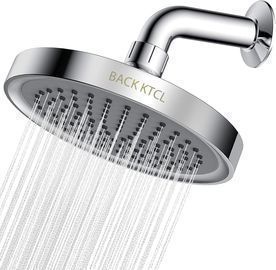High Pressure Rain Shower Head Luxury Modern Chrome