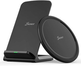 15W Wireless Seneo Type-C Fast Charging Pad and Stand