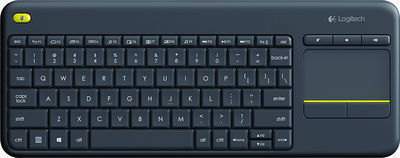 Logitech K400 Plus Wireless Touch Keyboard w/ Built-In Touchpad