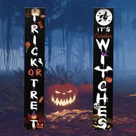 Outdoor Trick or Treat Banners