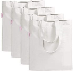 Set of 4 Canvas Bags
