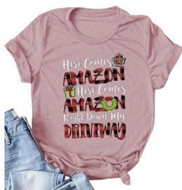 Here Come Casual Short Sleeve Tops