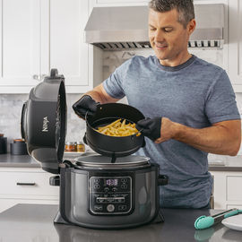 Ninja Foodi TenderCrisp 8-in-1 6.5-Quart Pressure Cooker, OP300