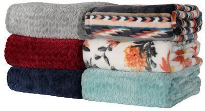 Better Homes & Gardens Over-sized Velvet Plush Throws