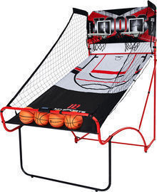 MD Sports Indoor EZ Fold Dual Shot Arcade Basketball Game