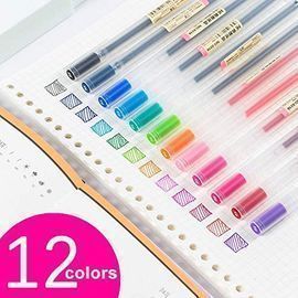 12 Count Premium Gel Ink Ball Point Pens