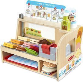 Melissa & Doug Slice & Stack Sandwich Counter