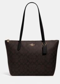COACH Zip Top Tote