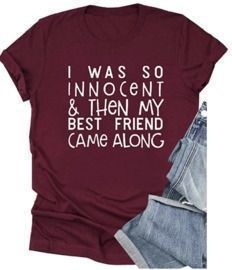 Innocent Best Friend Short Sleeve Graphic T-Shirt