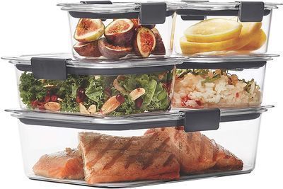 Rubbermaid Brilliance Leak-Proof Food Storage Containers (Set of 5)