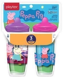 Playtex Sipsters Stage 3 Toddler Spout Cups - 2pk