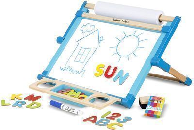 Melissa & Doug Double-Sided Tabletop Easel