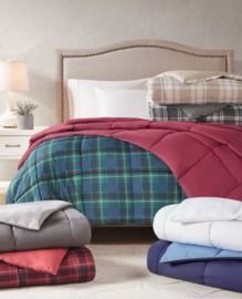 BF Deal NOW! Martha Stewart Collection Essentials Reversible Down Alternative Comforter