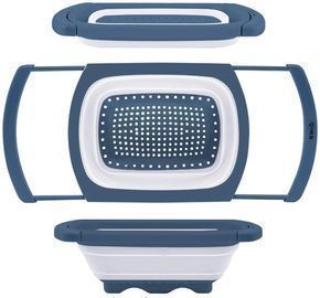 Over The Sink Silicone Kitchen Strainers and Colanders
