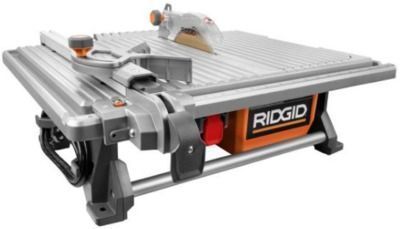 RIDGID 6.5 Amp Corded 7 in. Table Top Wet Tile Saw