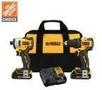 DeWALT ATOMIC 20V MAX Cordless Compact Drill/Impact Combo Kit w/ (2) Batteries & Charger