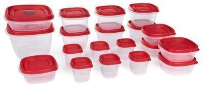 Rubbermaid Easy Find Vented Lids Food Storage Container, 38 Total Pieces