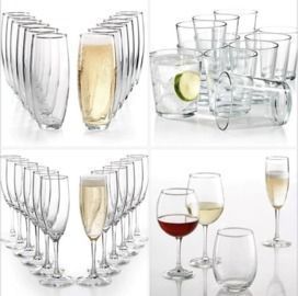 12pc Martha Stewart Essentials Glassware Collection