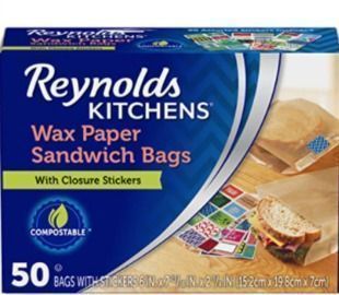 Reynolds Kitchens Sandwich and Snack Wax Paper Bags