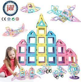 133PCS Upgrade Magnetic Building Blocks Magnetic Tiles