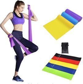Non-Slip Exercise Bands - 8pk