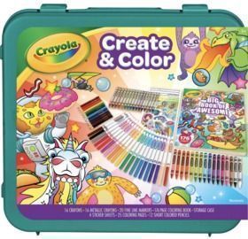 Crayola Epic Create & Color Art Case 75 Pieces