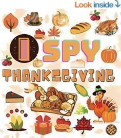 I SPY THANKSGIVING: A Fun Guessing Game Kindle Edition