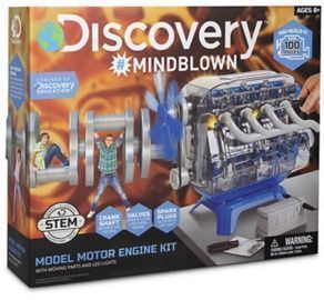 Discovery Kids Mindblown STEM Model Motor Engine Kit