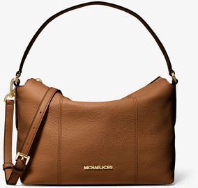 Brooke Medium Pebbled Leather Shoulder Bag
