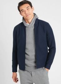Moleskin Bomber Jacket