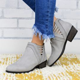 Trendy Crisscross Booties